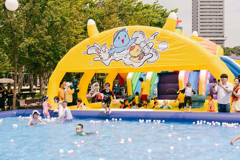 「2026 Water Land-新竹市夏季水漾月」系列活動圓滿落幕!風城水樂園活動照。