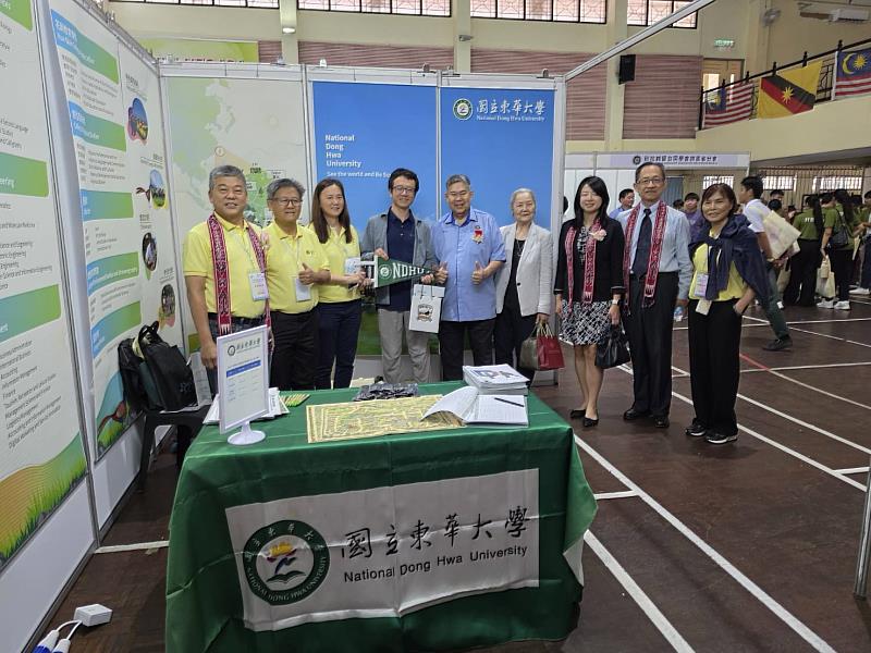 東華大學深耕東馬獲砂勞越留臺校友會肯定。