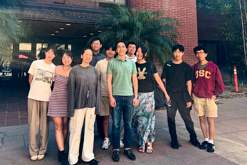 「醫工量子UCLA菁英計畫」學員，前往南加州大學拓展前瞻生醫視野。