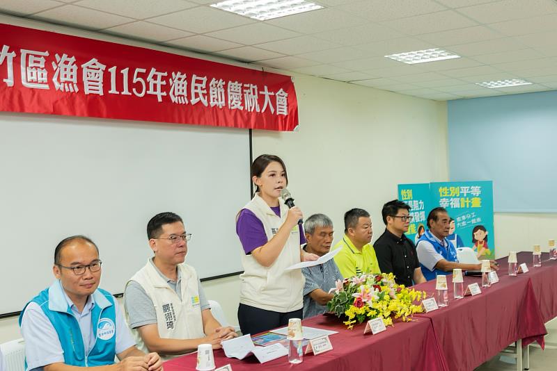 高虹安市長致詞。