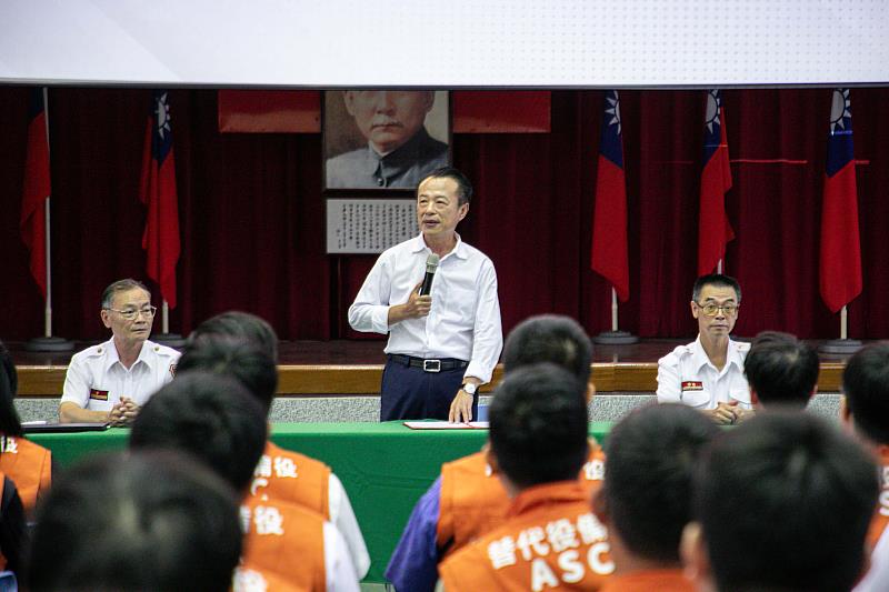 嘉義縣強化防救災韌性，700名替代役備役役男投入訓練。