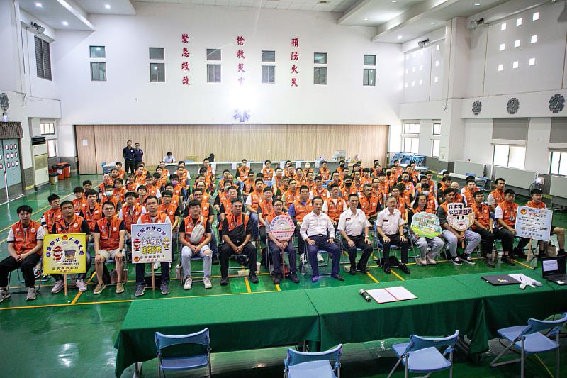 嘉義縣強化防救災韌性,700名替代役備役役男投入訓練。