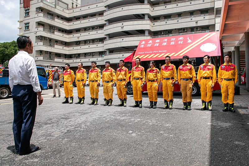 嘉義縣特搜隊完成國際人道救援整備，隨時待命支援熊本震災。