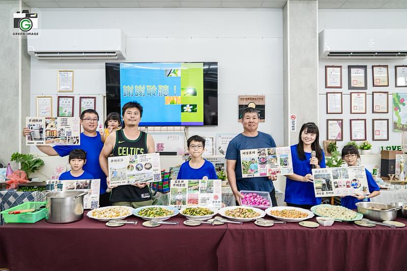 餐食由周家盛、李畇儀創立的「楓盛農友聯盟」精心準備,並串聯「綠食共好餐桌」計畫,端出蘊含土地故事的豐富料理。
