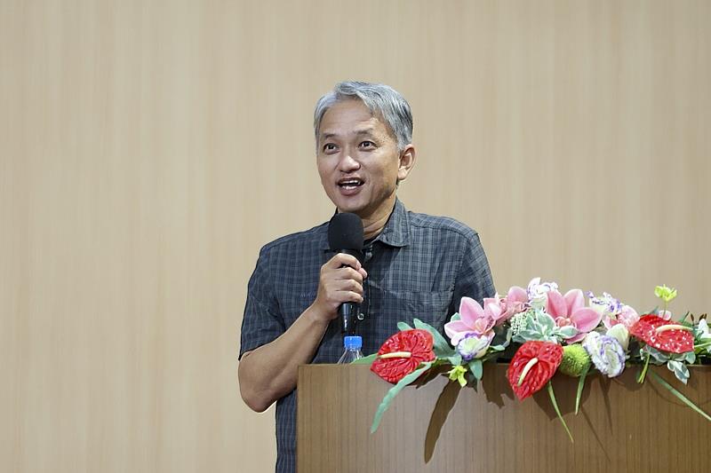 《國家地理》雜誌攝影師陳郁文指出作品必須「言之有物」且起承轉合明確。(看見.齊柏林基金會提供)