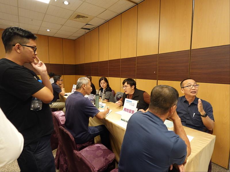 活動現場提供業者諮詢輔導。
