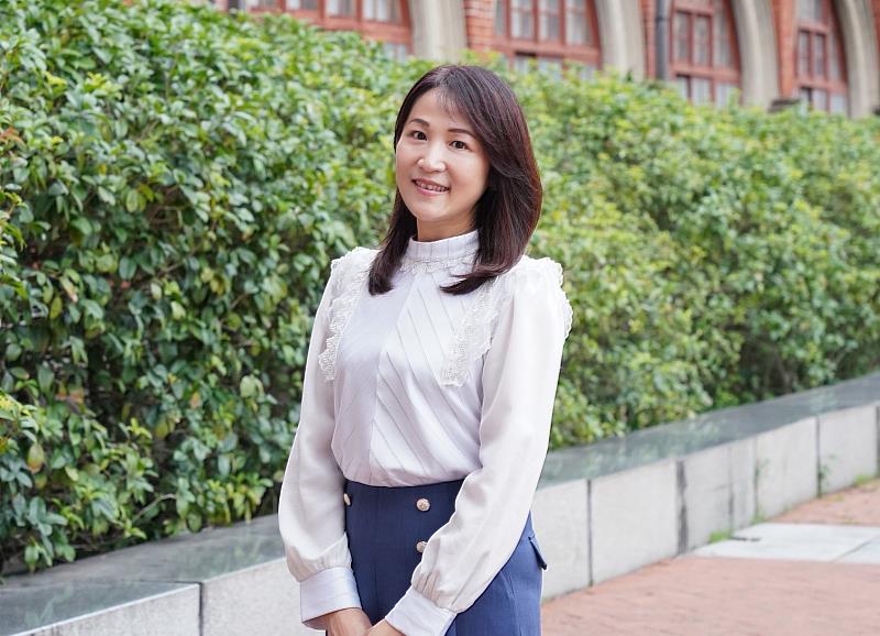 新竹市政府新任發言人楊郡慈。