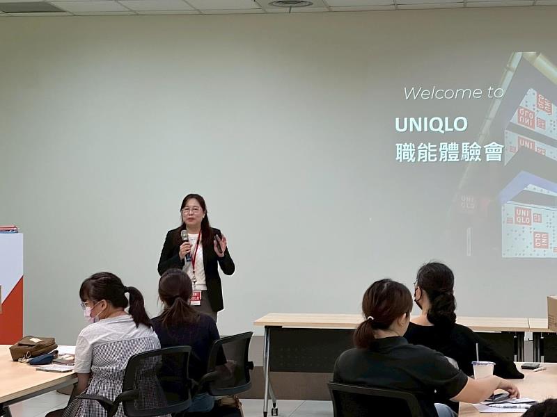 竹市府攜手UNIQLO辦理「衣起竹夢」職場體驗。