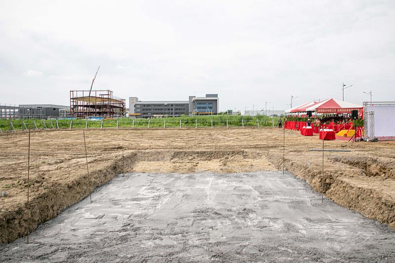 馬稠後產業園區廠商昶碩股份有限公司新廠動土典禮。