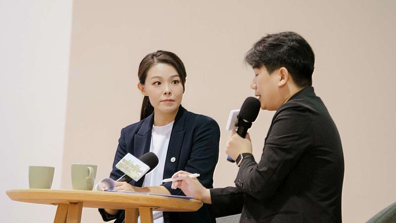 市長高虹安與青年暢談智慧治理、公共參與等議題。