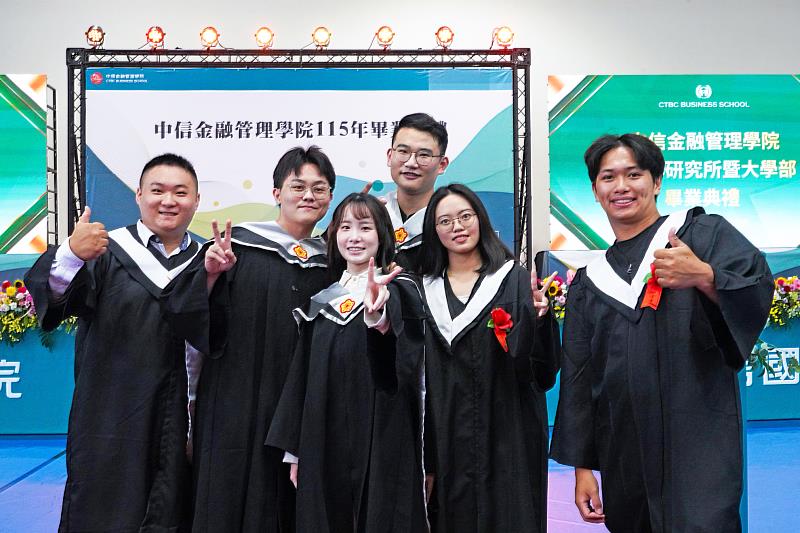 中金院與中信金控合作打造完整的育才模式，助學生畢業即就業，今年再度寫下媒合率高達9成的好成績。（圖／中金院提供）