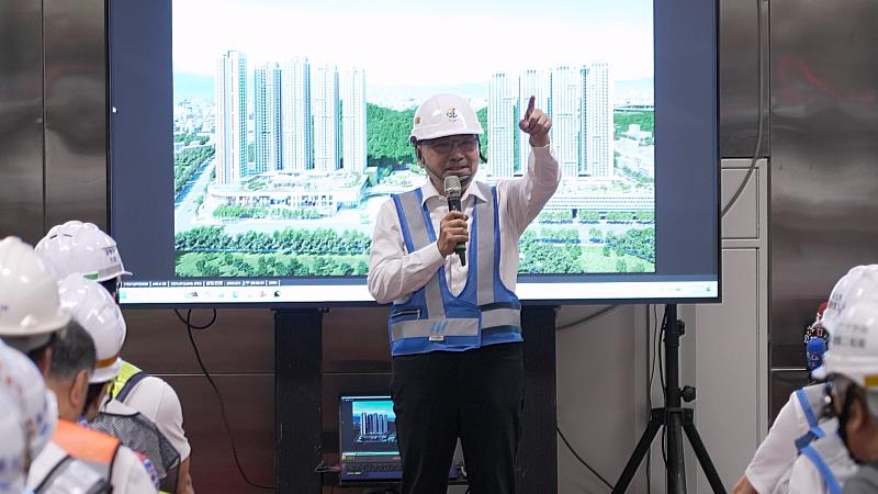 新北市長侯友宜致詞。