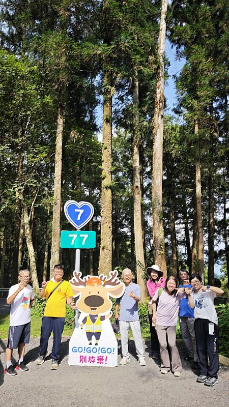 台七線77K之7位勇腳。