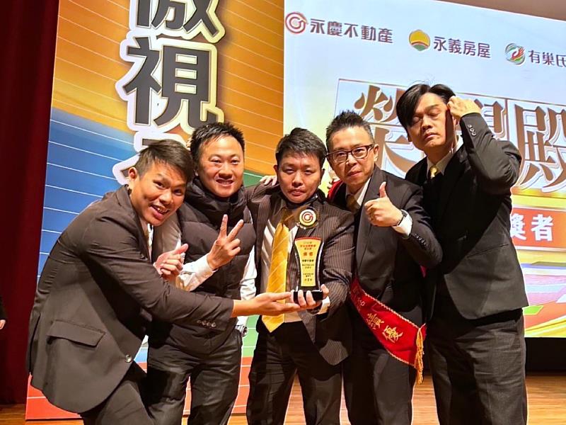 在聯賣制度的助攻之下,翁強生團隊累計總業績已突破3.8億元。圖片來源:永慶房產集團