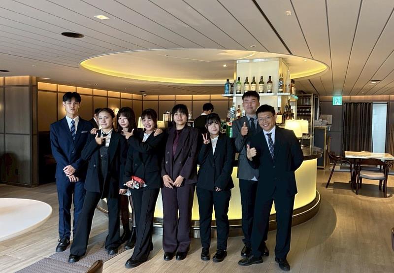 觀餐系師生參訪國際品牌飯店「首爾大使鉑爾曼酒店」（The Ambassador Seoul – A Pullman Hotel）。