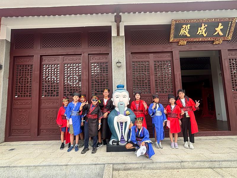 苗栗縣救國團主辦「貓裏吃雞！苗栗絕地求生」第1梯次活動。