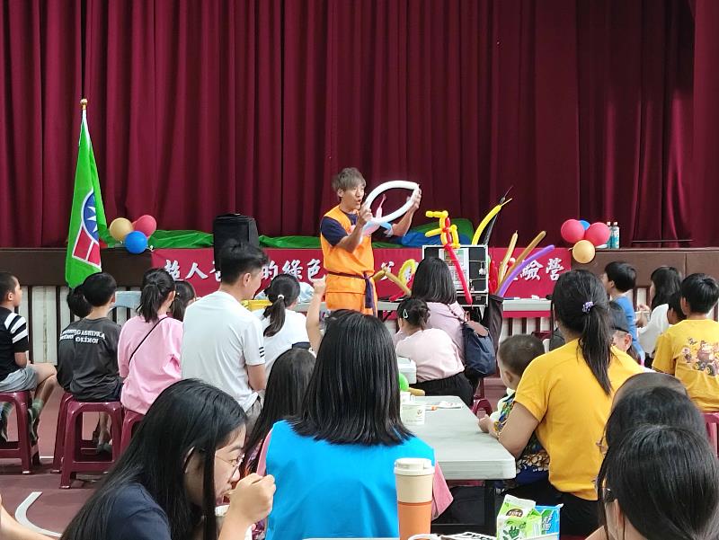 苗栗縣公館鄉團委會「超人爸爸的綠色任務」父親節手作體驗營 親子同樂歡慶父親節