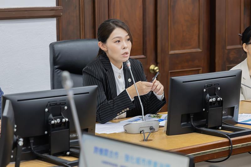 高虹安市長主持本週市務會議。