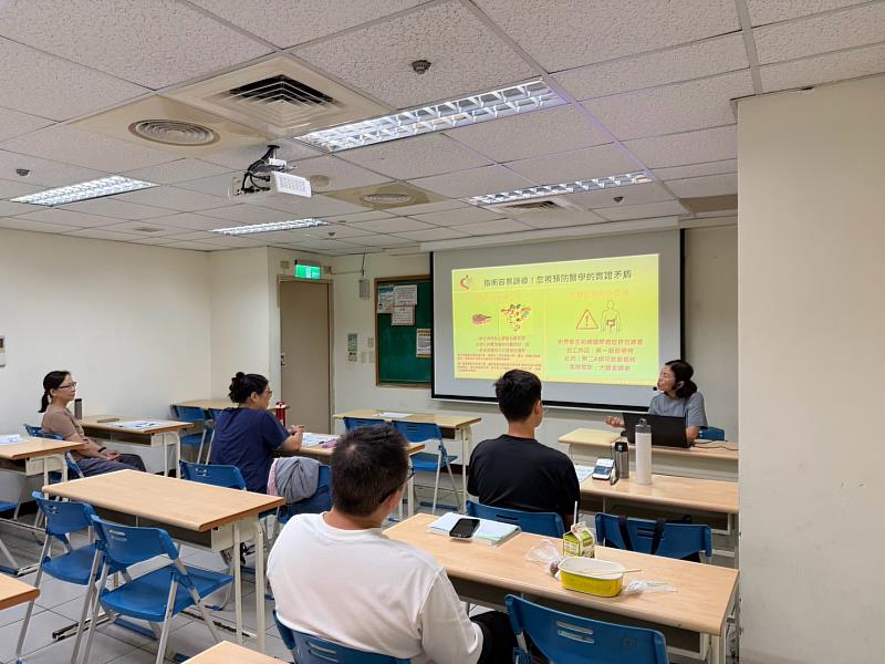 救國團桃園市終身學習中心辦理115年度「持證廚師衛生講習」。