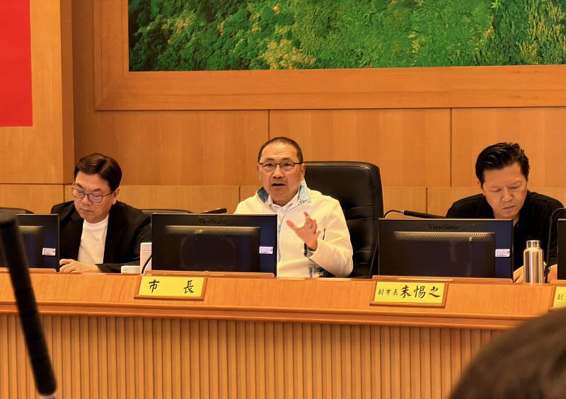 市長侯友宜期許捷運局持續邁進。