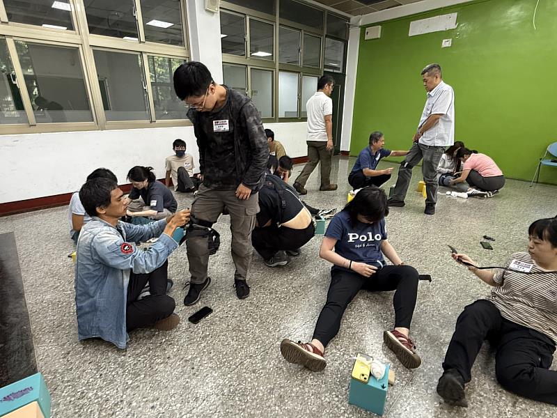 中興大學攜手美國在台協會(AIT)及全球合作暨訓練架構(GCTF)開辦反應員培訓強化校園及社區急救能量。