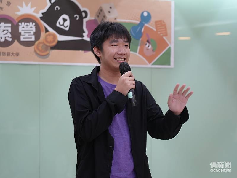 獲得最佳優秀小組的第1組代表學員王晟祐分享結業感言。