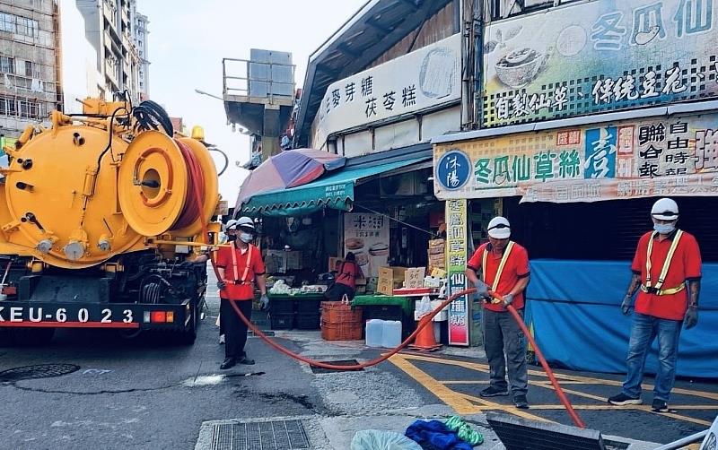市府各單位進行各防災整備工作。