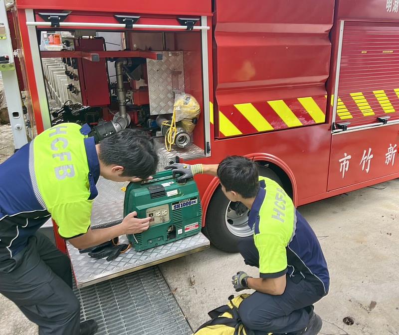 市府各單位進行各防災整備工作。