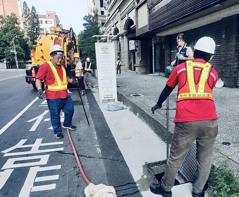市府各單位進行各防災整備工作。