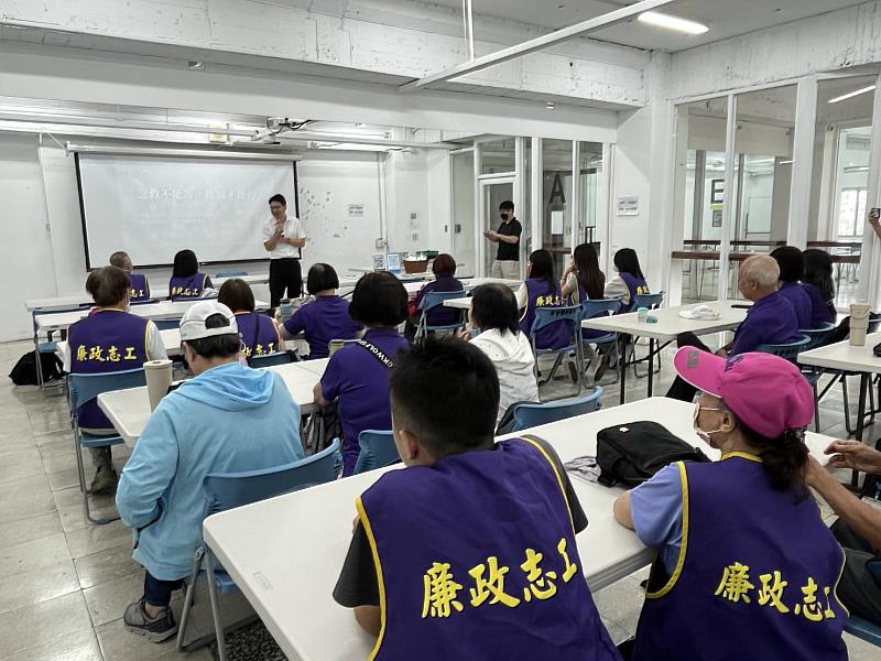 竹市辦理「青年同行・誠信共創-115年度廉政志工跨域交流活動」。