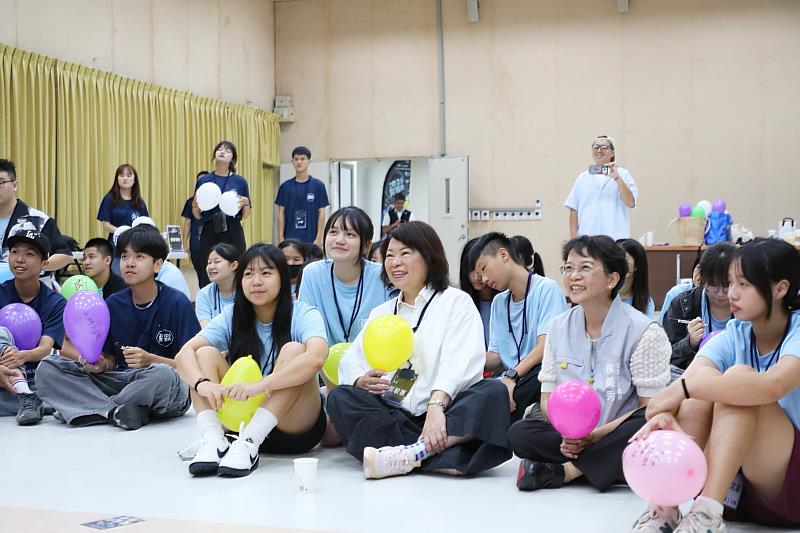 黃敏惠市長出席青領派《轉生！S級社幹養成中》活動始業式