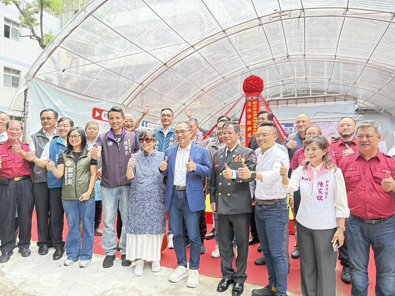 淡水分隊動土典禮來賓大合照
