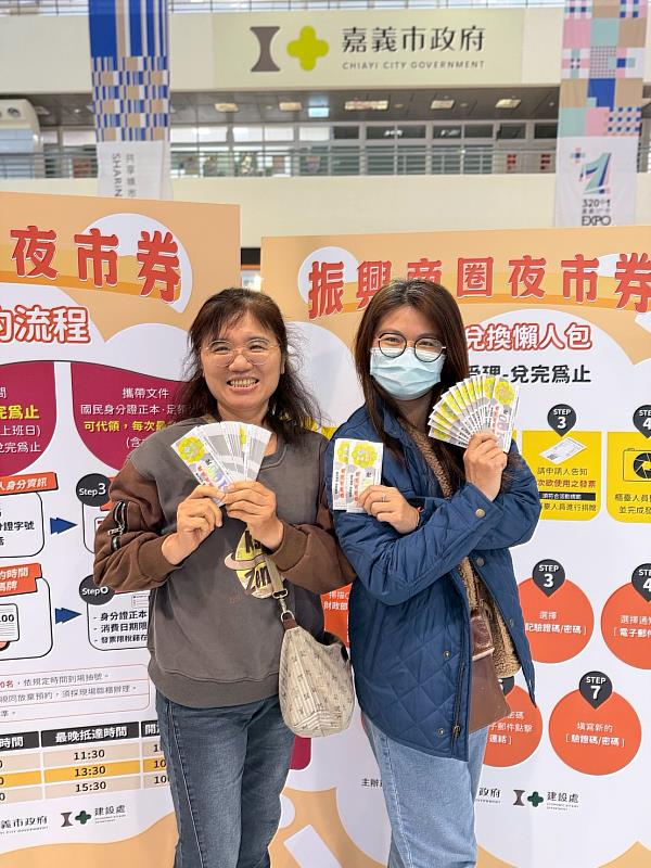 嘉市2,500萬商圈夜市券使用率99%