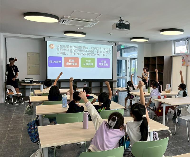 嘉義縣兒童及青少年家庭福利館陪伴兒少快樂成長