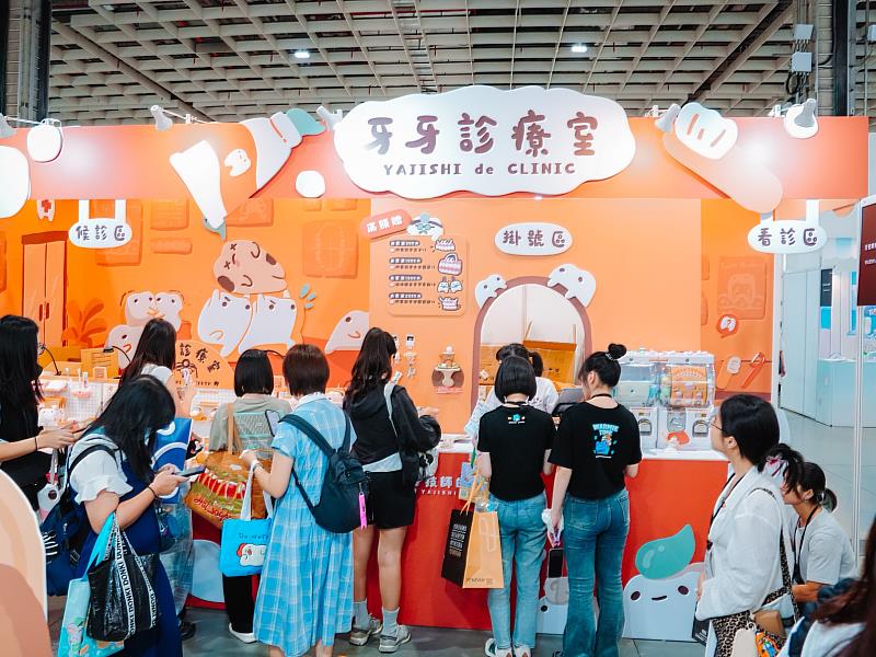 牙技師的牙齒們-文博會展售現場
