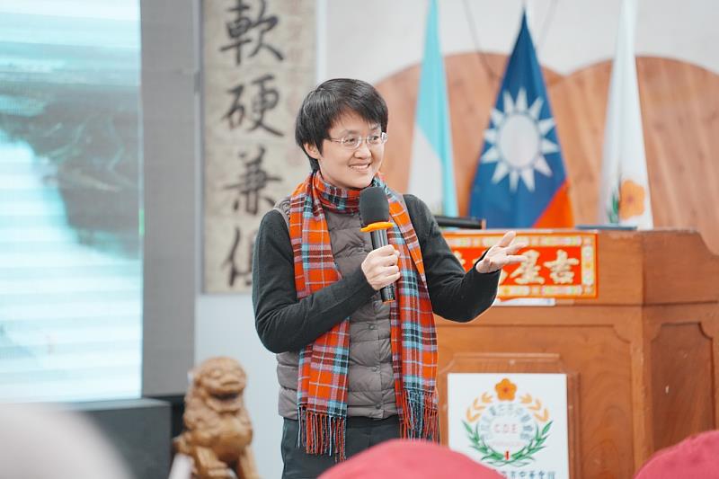 圖2 客委會古秀妃主委致詞