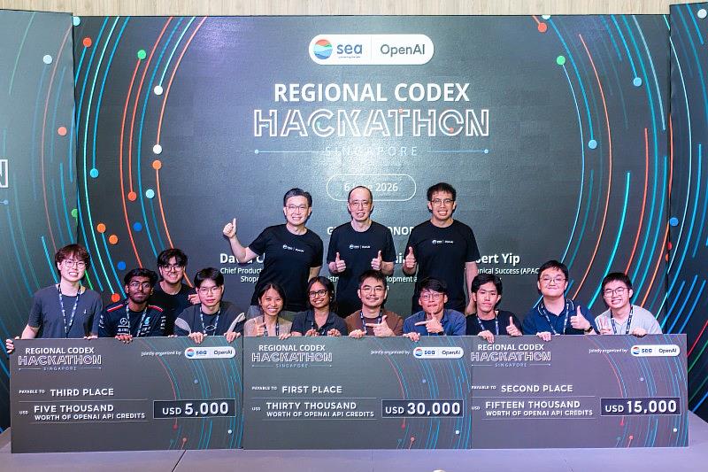 蝦皮購物母公司Sea攜手OpenAI，將亞太區黑客松系列賽事引進台灣。