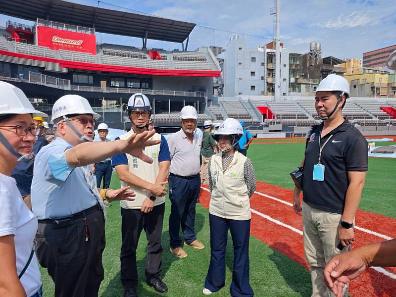 新竹市政府今日召開「新竹市立棒球場工程體檢會第7次會議」。