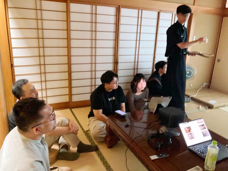 南華大學建築系學生於京都展開海外實習,與樂安居株式會社進行期中實習成果發表。