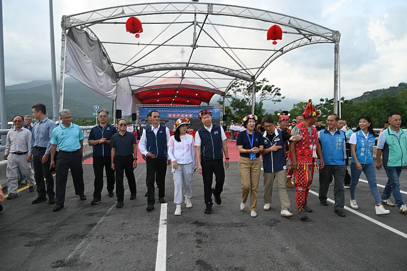 台9線賓朗外環段通車 饒慶鈴:期待加速推動拓寬工程