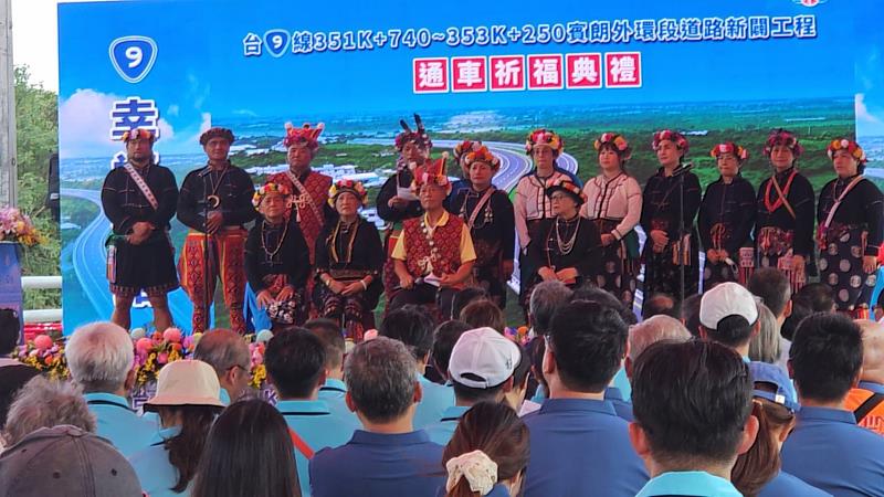 台9線賓朗外環段通車 饒慶鈴:期待加速推動拓寬工程