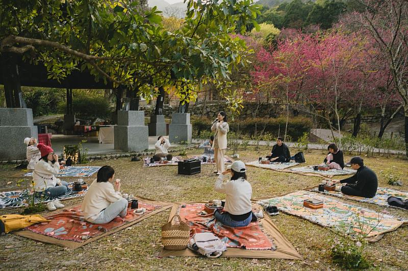 八仙山國家森林遊樂區以十文溪泉水為主題辦理「了解泉貌」森林療癒活動