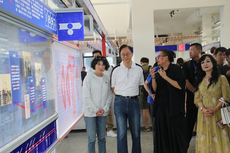 張善政率桃園市府團隊走訪東博會 饒慶鈴分享城市策展經驗