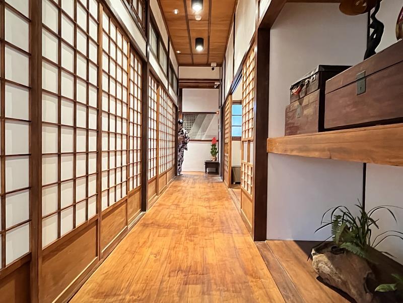 西螺客町文化館內部空間。