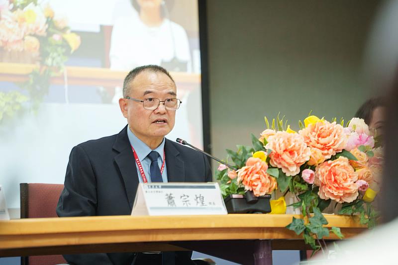 圖三、故宮博物院蕭宗煌院長表示，透過與東吳大學的合作，引導青年世代從文物出發，讓典藏文物在AI時代持續發揮影響力。