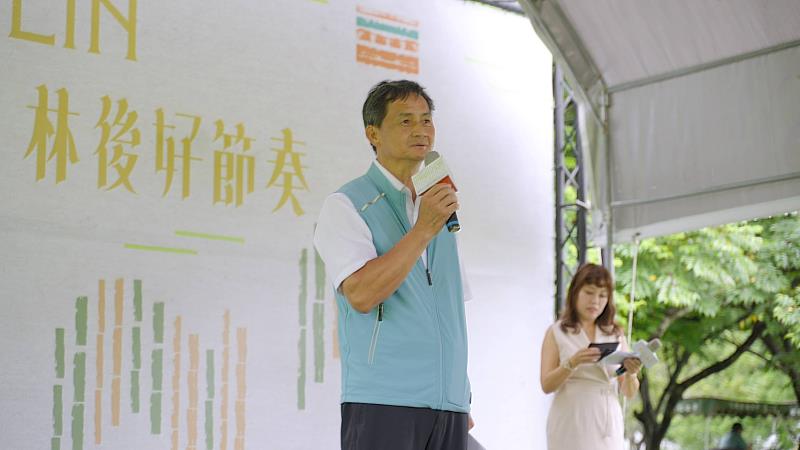 屏東分署李政賢分署長致詞。