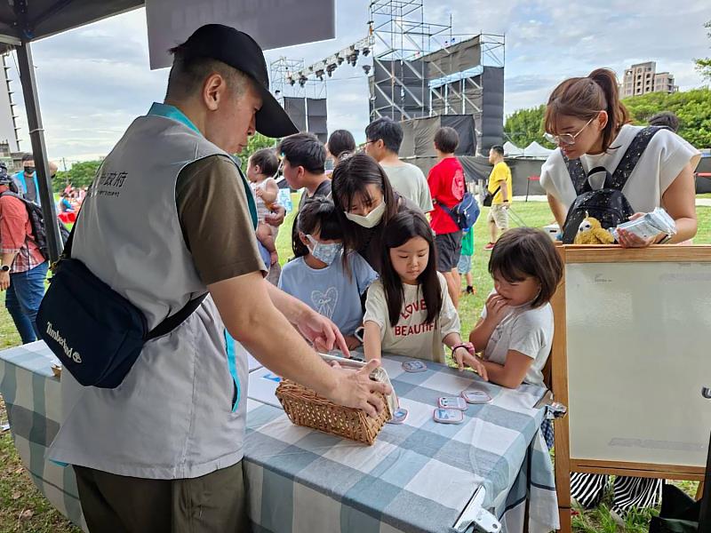 115年新竹市環境教育嘉年華活動環保宣導攤位。