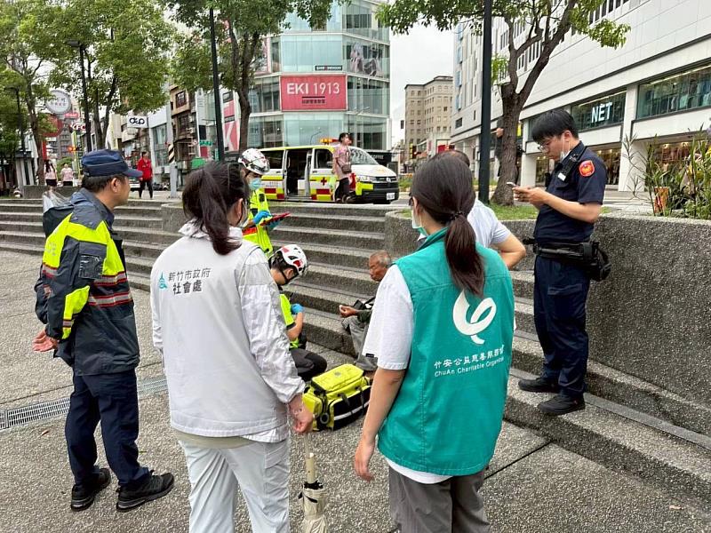 竹市府跨局處聯合巡訪。