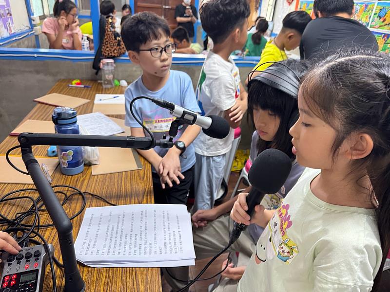 小小聲音創作者上線 嘉市兒童Podcast營培養永續力