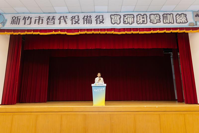 市長高虹安致詞。